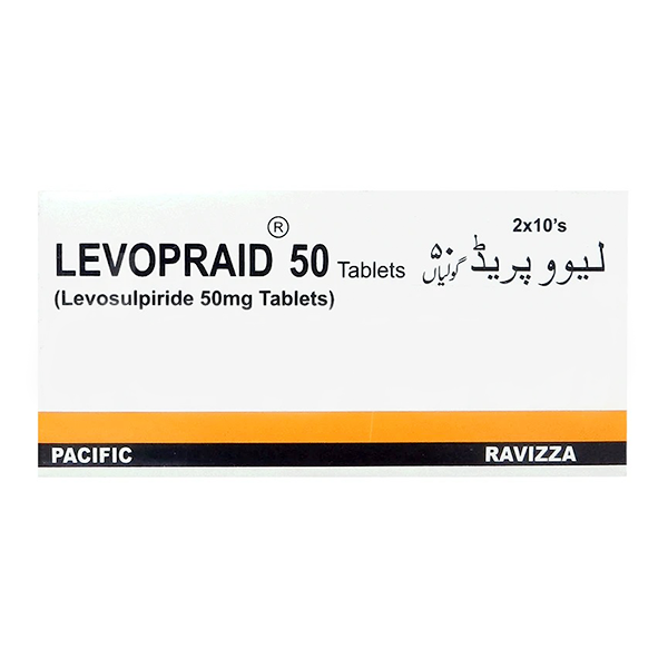 Levopraid Tablets 50Mg (1 Strip = 10 Tablets)
