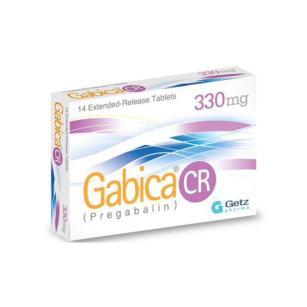Gabica Cr Tablets 330Mg (1 Box = 2 Strips) (1 Strip = 7 Tablets)
