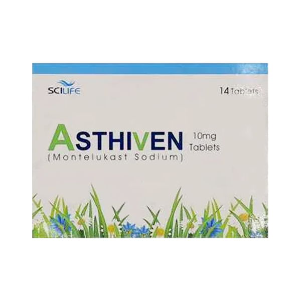AsthivenÂ Tablets 10Mg (1 Box = 1 Strip)(1 Strip = 14 Tablets)