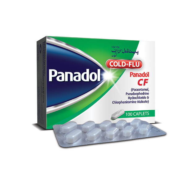 Panadol Cf Tablets (1 Strip = 10 Tablets)