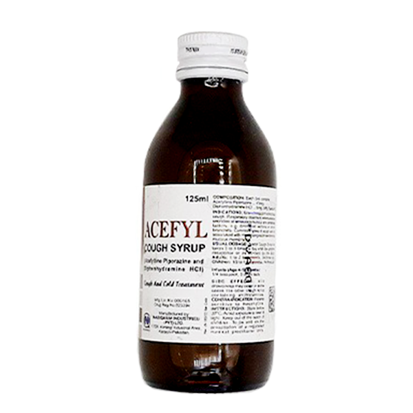 Acefyl Cough Syrup 125Ml