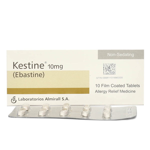 Kestine Tablets 10Mg (1 Box = 2 Strips) (1 Strip = 7 Tablets)