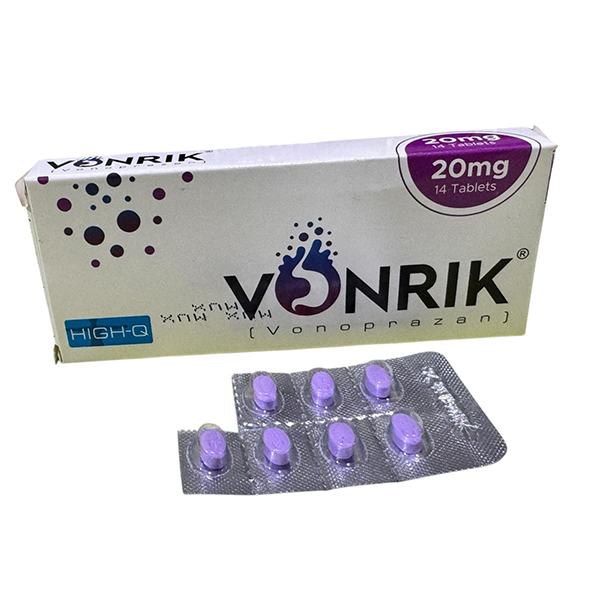 Vonrik Tablets 20Mg (1 Box = 2 Strips) (1 Strip = 7 Tablets)
