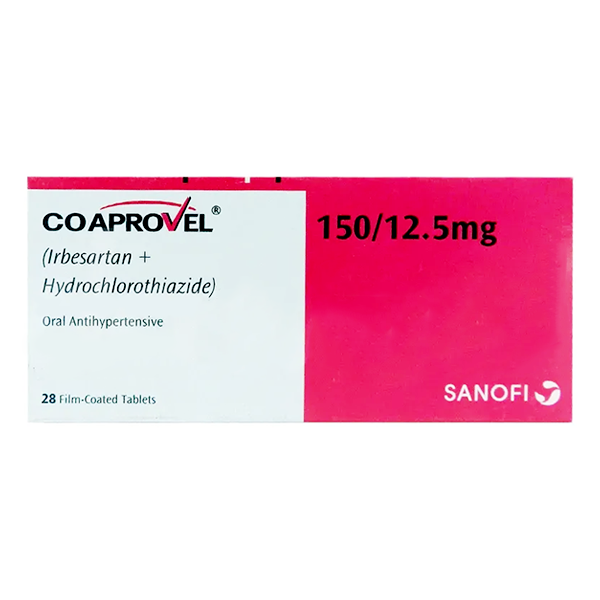 Co-Aprovel Tablets 150/12.5Mg (1 Strip = 14 Tablets)
