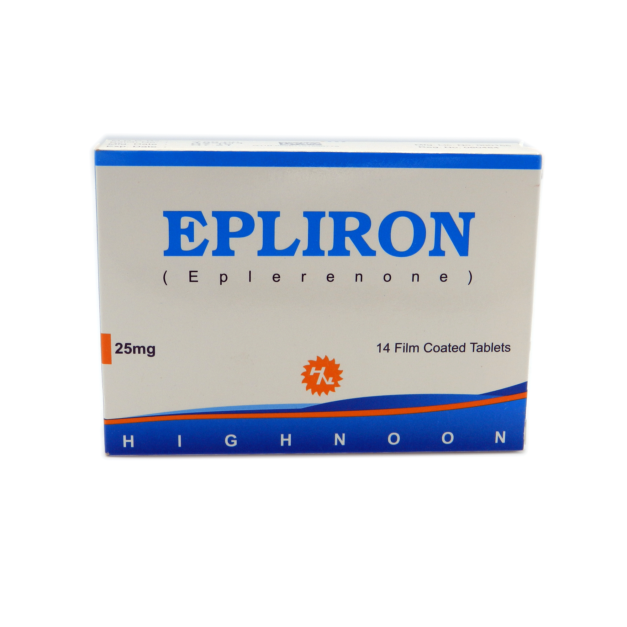 Epliron Tablets 25Mg (1 Box = 2 Strips) (1 Strip = 7 Tablets)