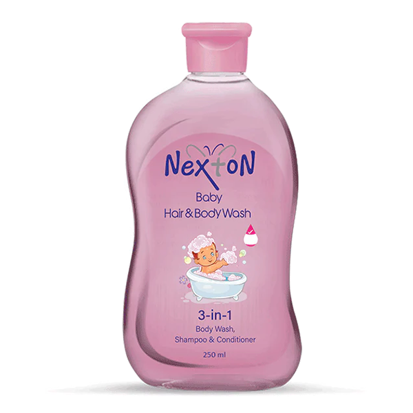 Nexton Baby Hair And Body Wash (3-In-1) 250Ml