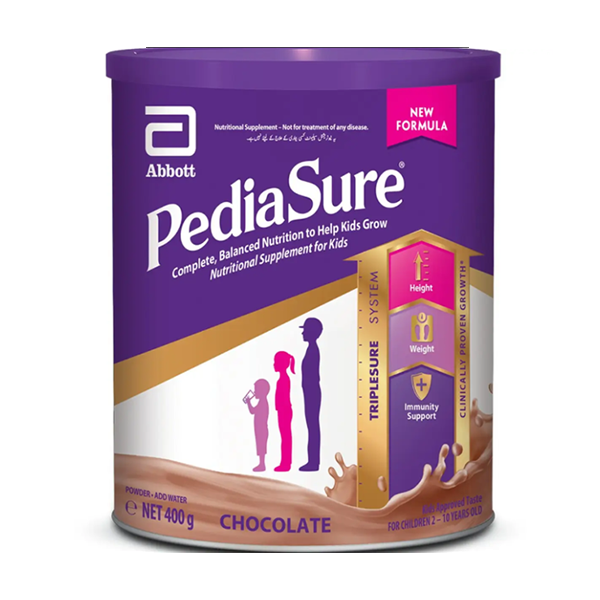Pediasure Triplesure Chocolate Milk Powder 400G