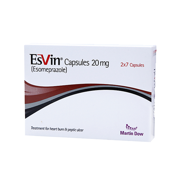 Esvin Capsules 40Mg (1 Strip = 7 Capsules)