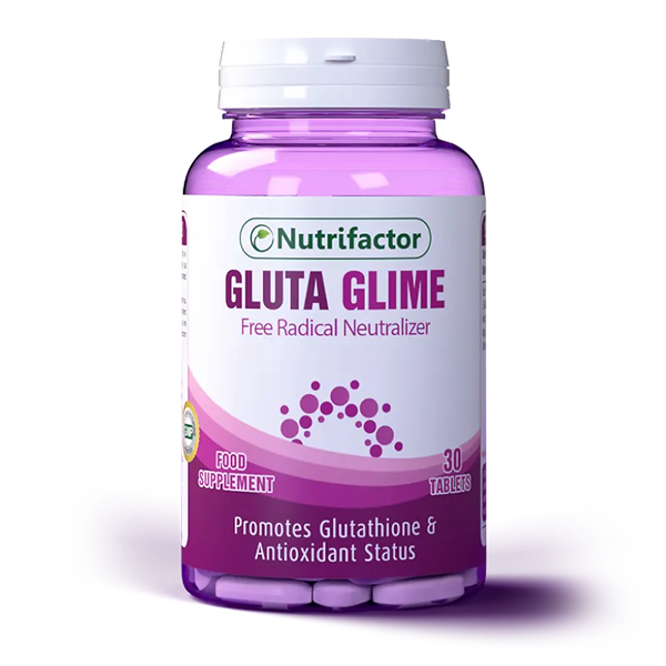 Nutrifactor Gluta Glime Tablets (1 Bottle = 30 Tablets)