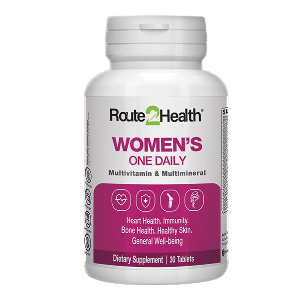 Route 2 Health Womens One Daily Tablets (1 Bottle = 30 Tablets)