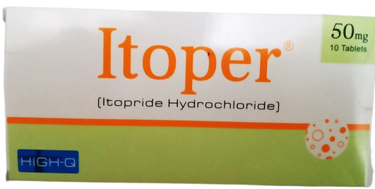 Itoper Tablets 50Mg (1 Box = 1 Strip)(1 Strip = 10 Tablets)