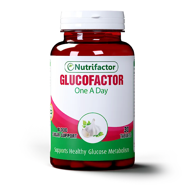 Nutrifactor Glucofactor Tablets (1 Bottle = 30 Tablets)