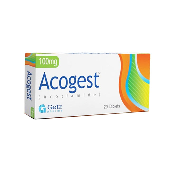 Acogest Tablets 100Mg (1 Box = 2 Strips) (1 Strip = 10 Tablets)