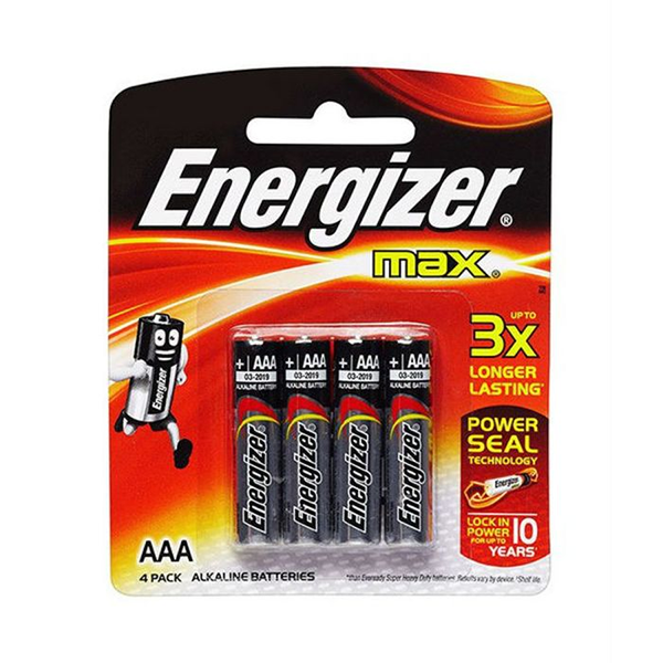 Energizer Eveready Aaa Battery 4Pcs