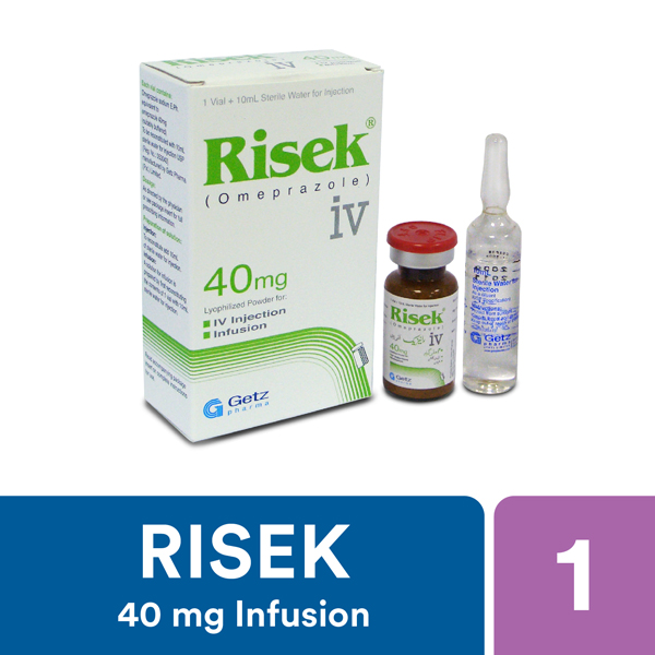 Risek Iv Injection 40Mg (1 Box = 1 Injection)