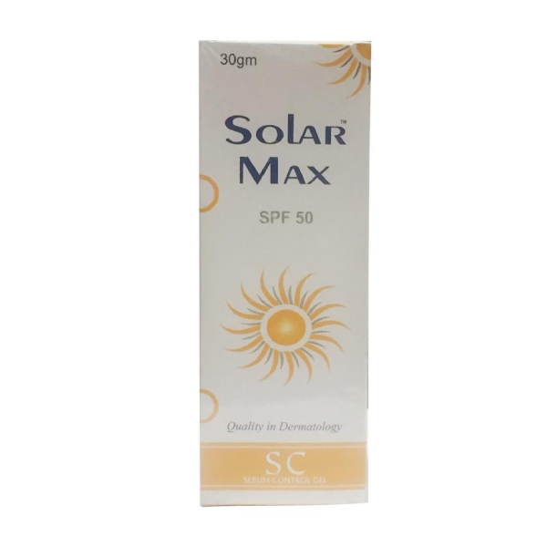 Solar Max Spf 50 Sc Gel 30G