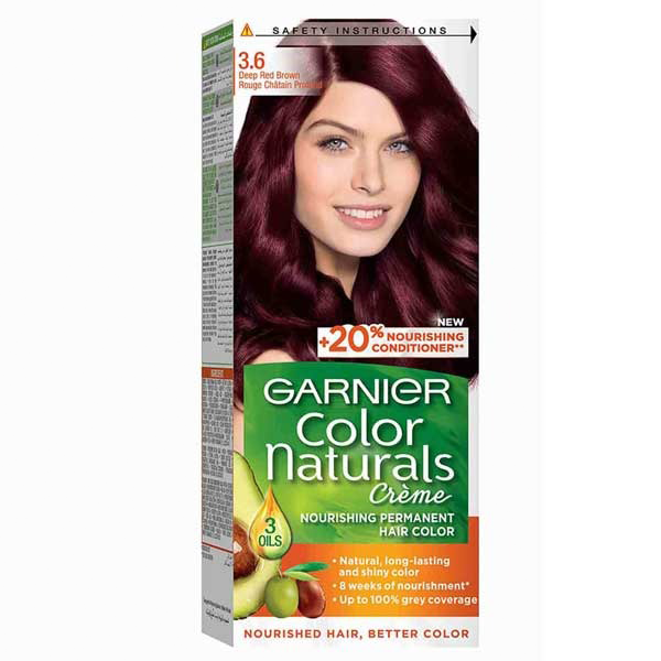 Garnier Naturals Hair Color - 3.6 Deep Red Brown