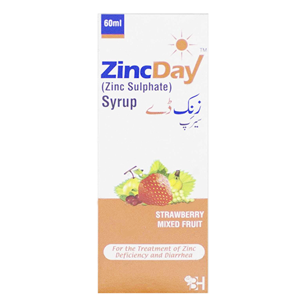 Zincday Syrup 60Ml