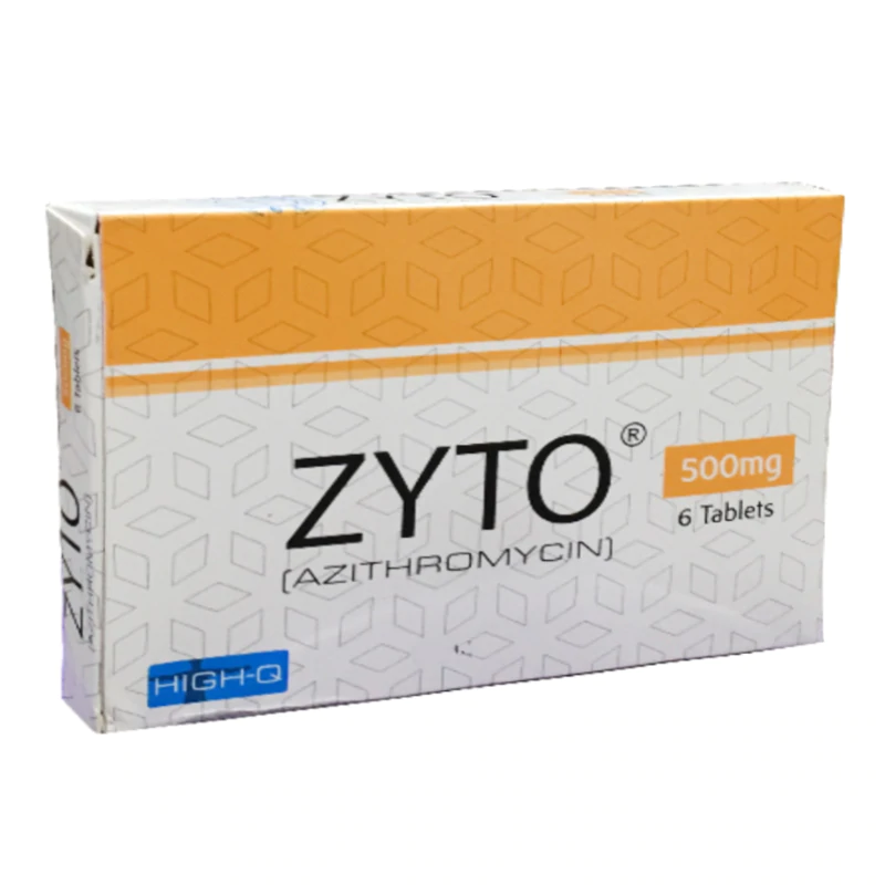 Zyto Tablets 500Mg (1 Box = 1 Strip)(1 Strip = 6 Tablets)