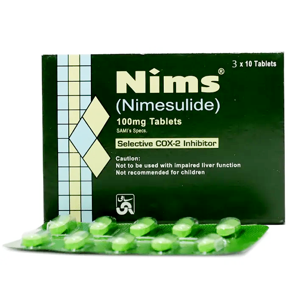 NimsÂ Tablets 100Mg (1 Strip = 10 Tablets)
