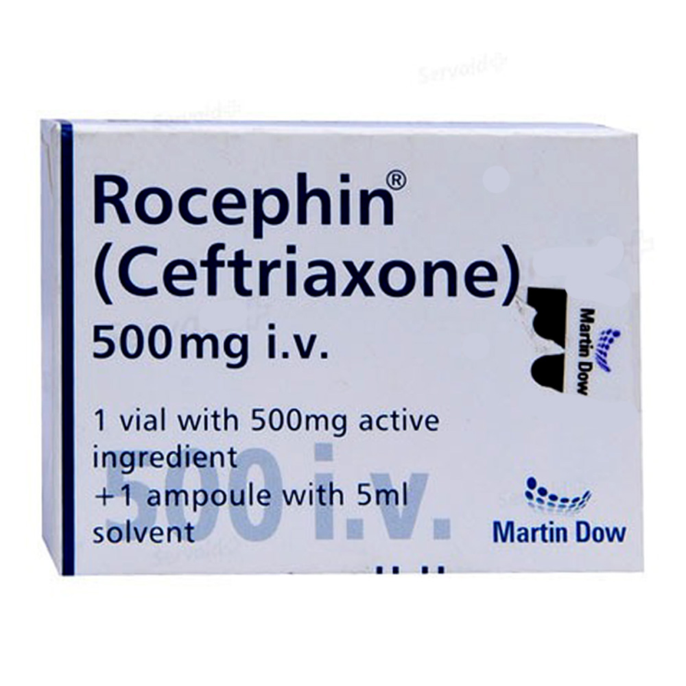 Rocephin Injection 500Mg I.V