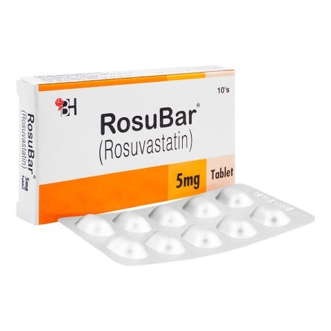 Rosubar Tablets 5Mg (1 Box = 1 Strip)(1 Strip = 10 Tablets)