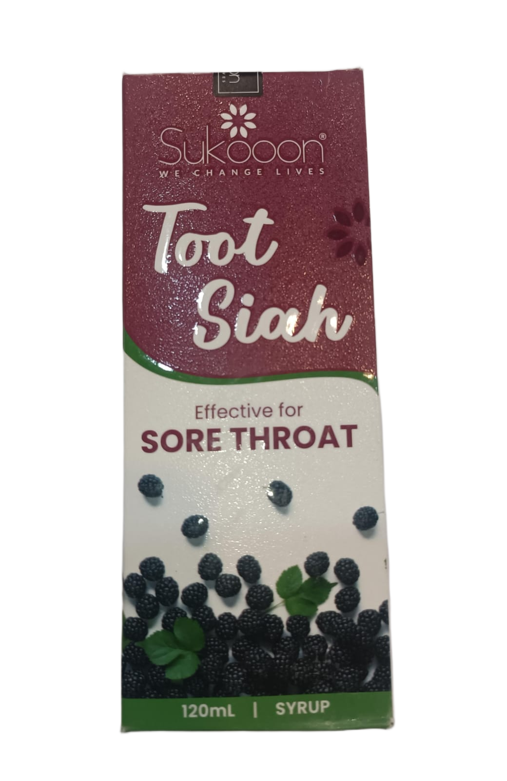 Sukoon Toot Siah Syrup (120ml)
