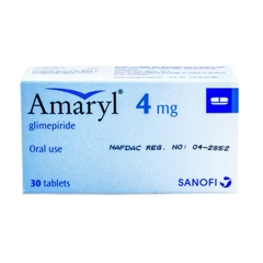 Amaryl Tablets 4Mg (1 Strip = 10 Tablets)
