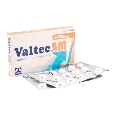 Valtec-Am Tablets 5Mg/80Mg (1 Strip = 14 Tablets)