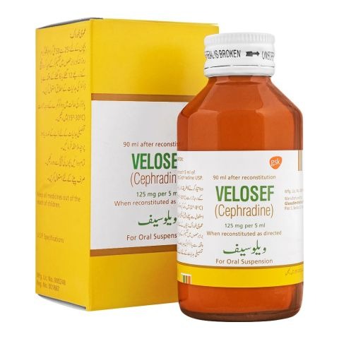 Velosef 90Ml Suspension 125Mg