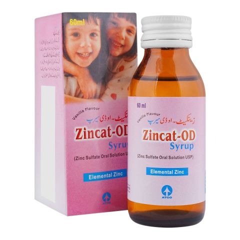 Zincat-Od 60Ml Syrup 20Mg/5Ml